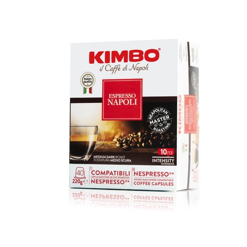 KIMBO - Nespresso - Caffè - Napoli - Conf. 40 allumin