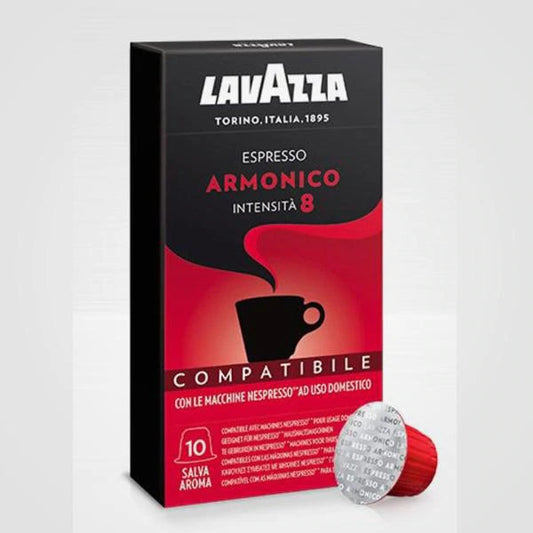 10 aluminum capsules CREMA E GUSTO CLASSICO Lavazza compatible