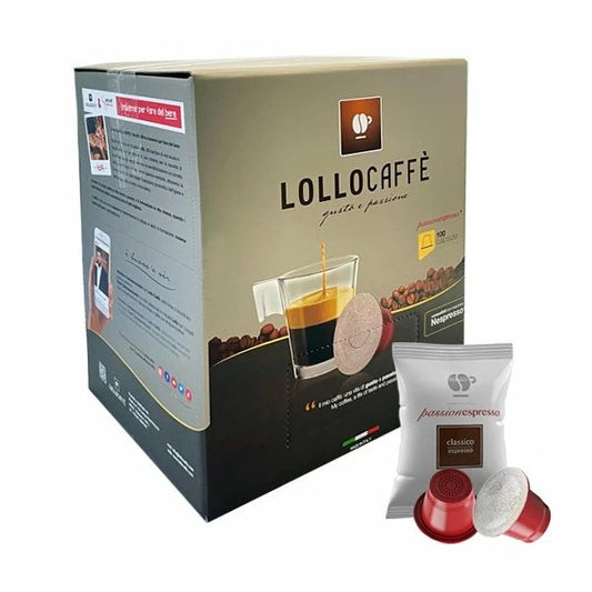 LOLLO CAFFÈ - PASSIONESPRESSO CLASSICO - Box 100 CAPSULE