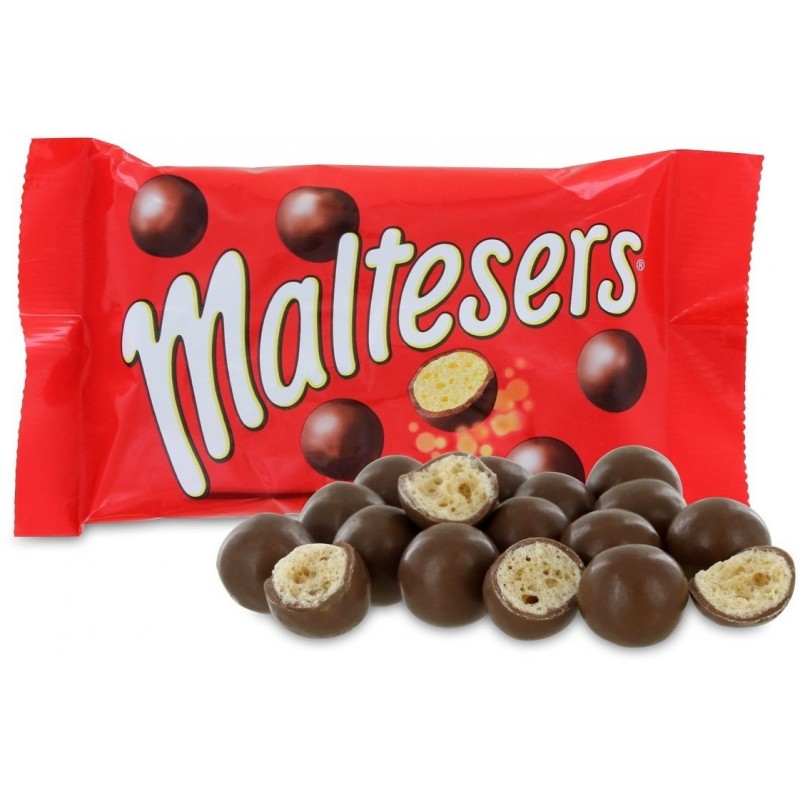 MALTESERS - Chocolate candies - 37.5g - მალტესერს შოკოლადის ბურთულები - 37.5 გრ.