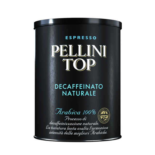 Pellini Top Arabica 100% Decaffeinato Naturale - 250g