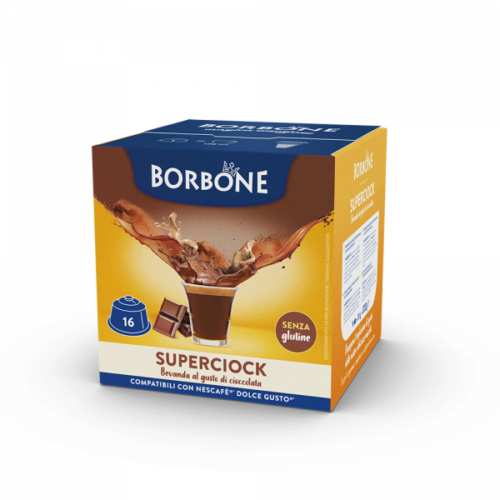 BORBONE - Dolce Gusto - Solubile - Cioccolato - Conf. 16